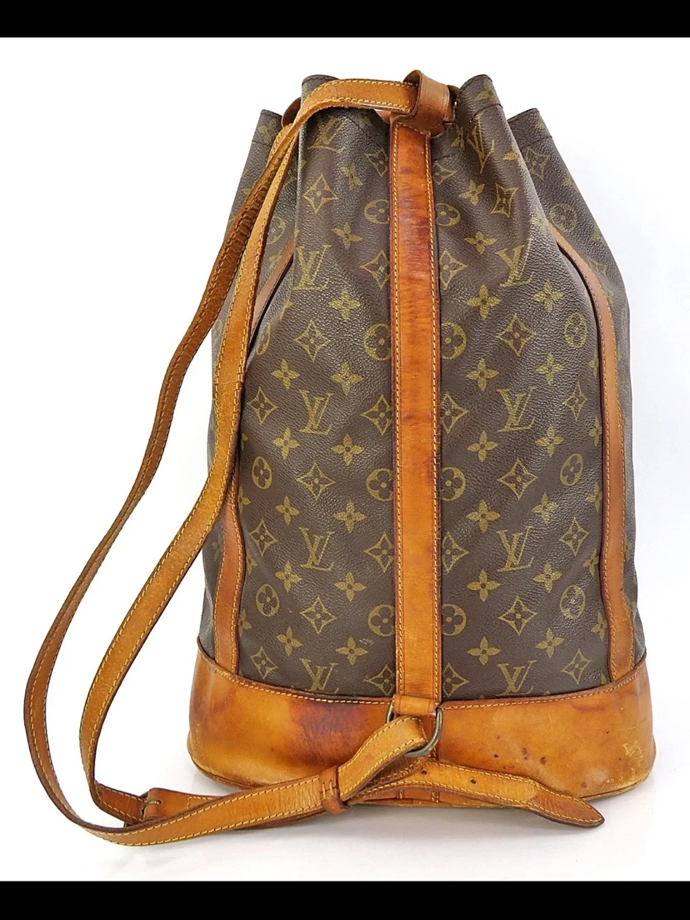 Louis Vuitton Brown Monogram Canvas Bucket Duffel Bag